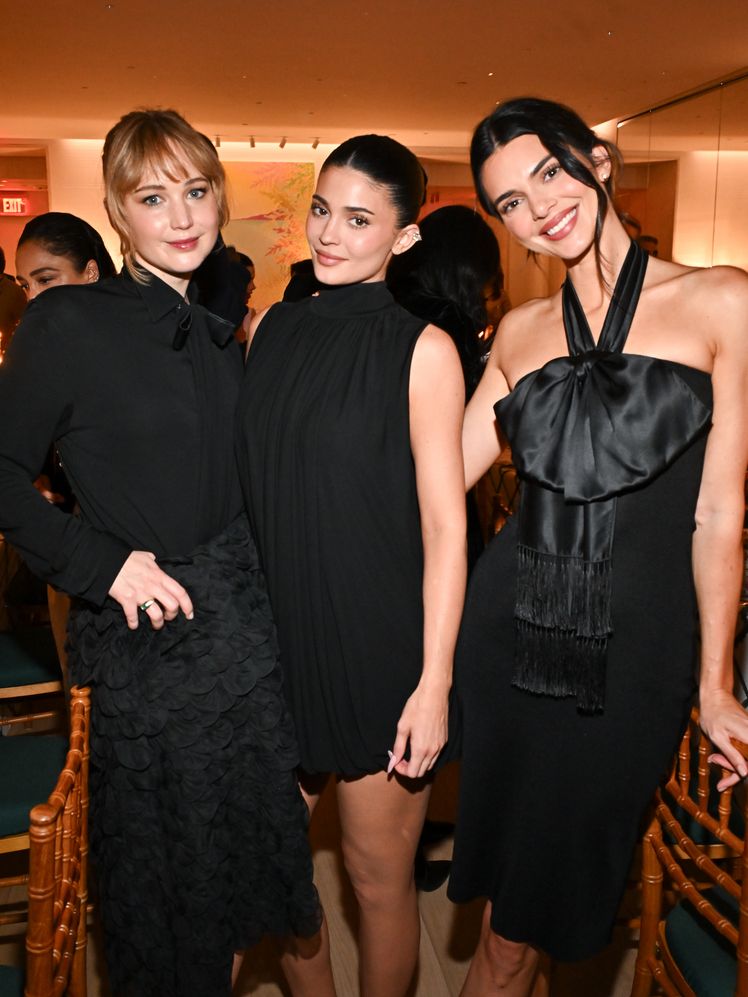Jennifer Lawrence, Kendall Jenner, and Kylie Jenner Get Dior-ified
