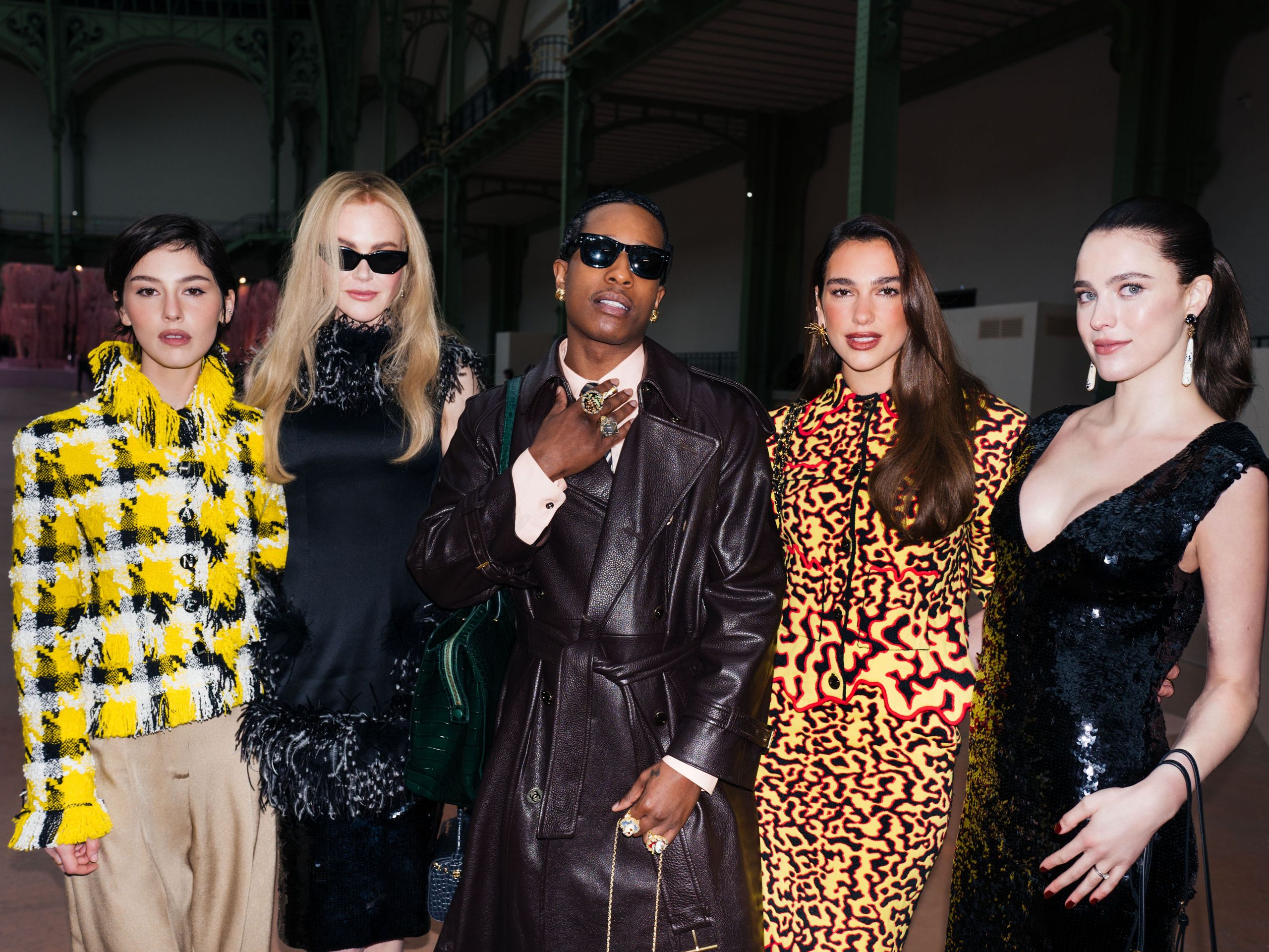 An A-List Crowd Transformed Into Parisians at the Chanel Couture Show