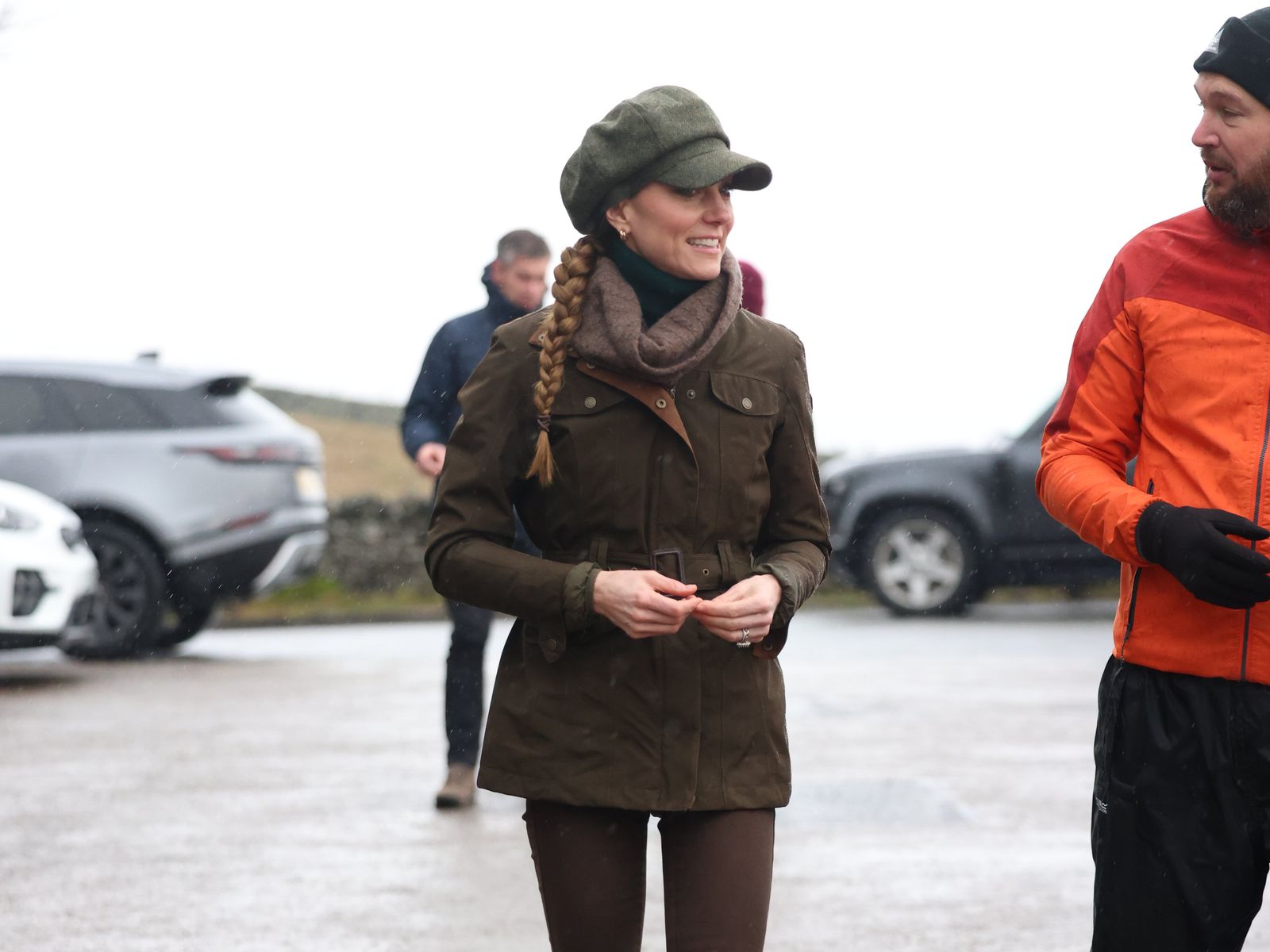 Kate Middleton Debuts an Unexpected DIY Hairstyle on a Royal Outing